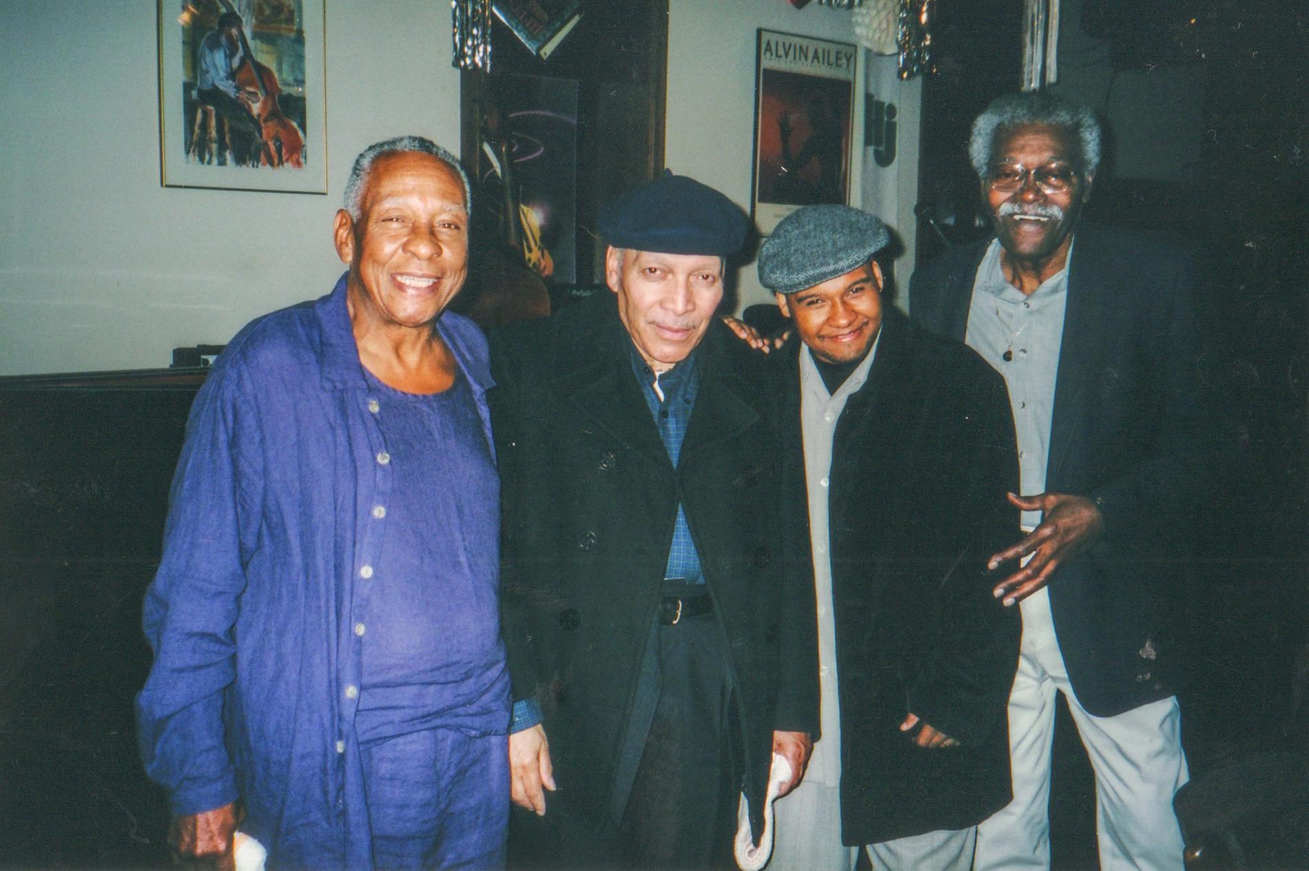 Frank Morgan, Claude Black, Sean Dobbins and Clifford Murphy