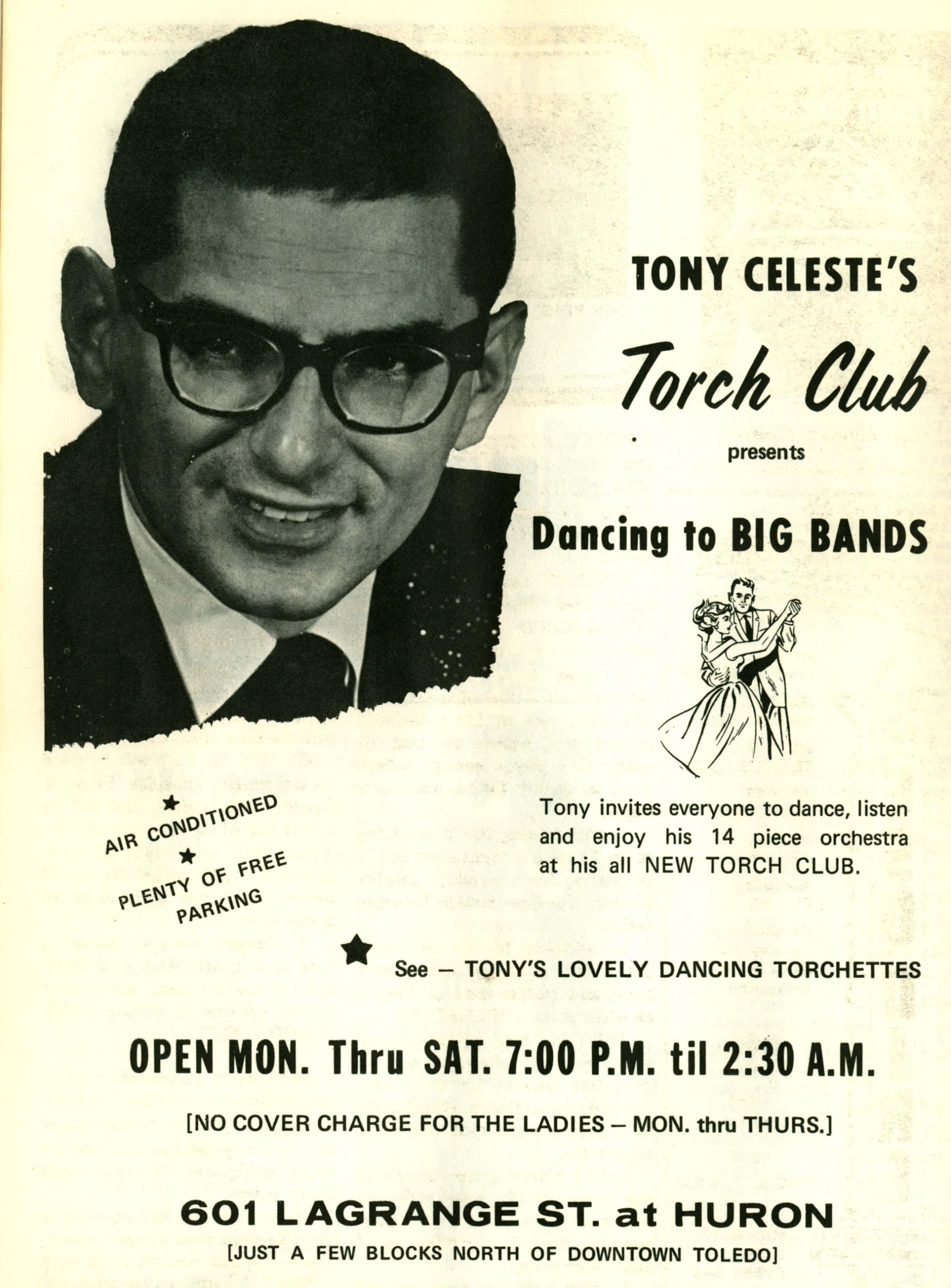 Advertisement for the Torch Club
